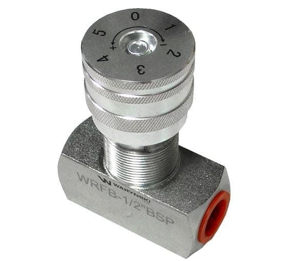 Zawór dławiący WRFB 90 1/2" BSP Waryński