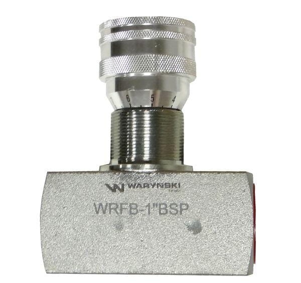 Zawór dławiący WRFB 90 1"BSP Waryński 3