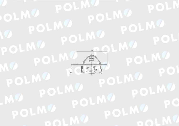 Termostat SW400 Bizon POLMO 2