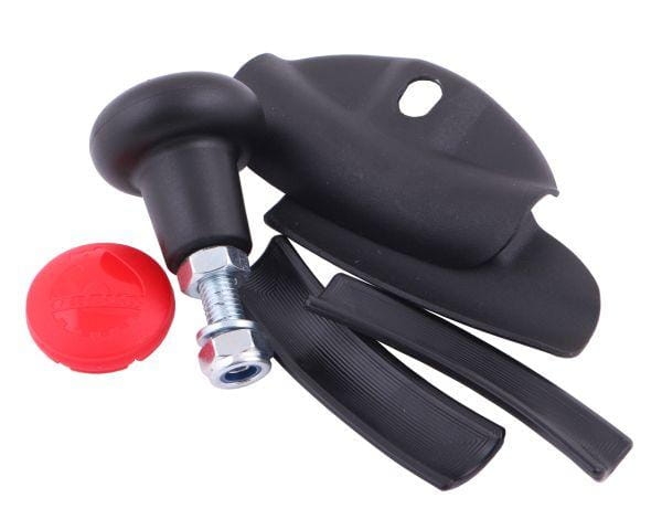 Gałka kierownicy czerwona pokrywa z wkładkami gumowymi ORYGINAŁ URSUS 2