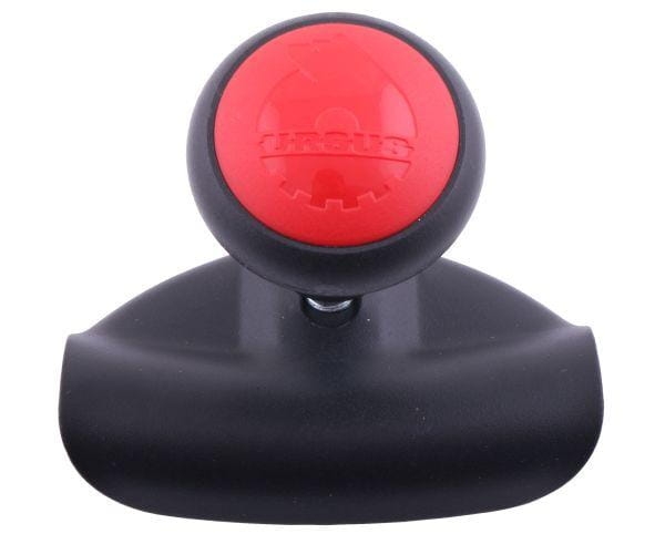 Gałka kierownicy czerwona pokrywa z wkładkami gumowymi ORYGINAŁ URSUS 3