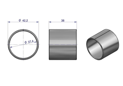 Tuleja korbowodu C-330 (nominalna) 50001730 2