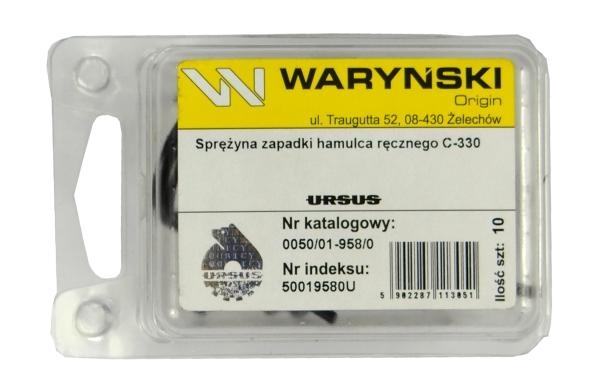 Sprężyna zapadki hamulca ręcznego C-330 ORYGINAŁ URSUS 3
