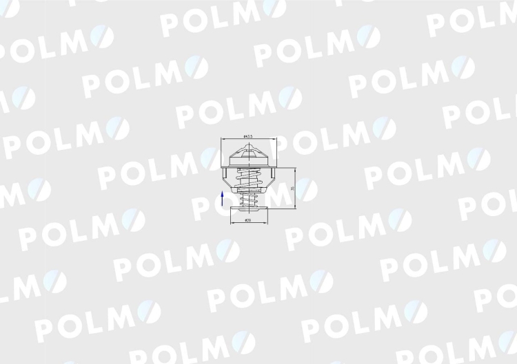 Termostat J928639 Steyr Case POLMO 2