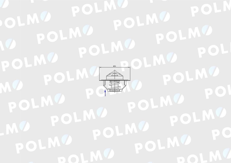 Termostat 895311H1 David Brown CASE POLMO 2