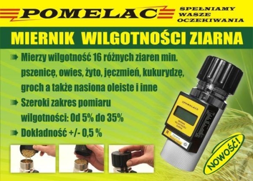 Wilgotnościomierz miernik do pomiaru wilgotności zboża (2)