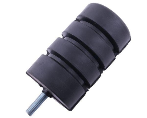 Resor odbój gumowy śruba M10 wysokość 114mm prosty NR-188 Przyczepa