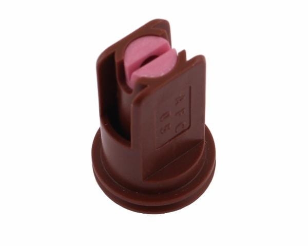 Rozpylacz płaskostrumieniowy antyznoszeniowy wkładka ceramiczna brązowy Dysza AFC ASJ