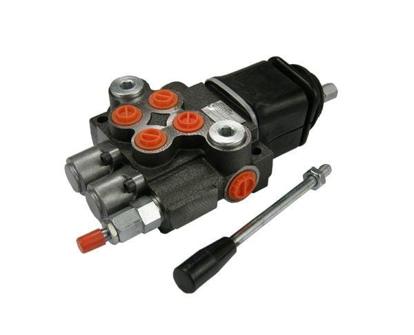 Rozdzielacz 2-sekcyjny 40L z joystickiem