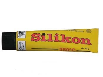 Silikon uszczelniająco-klejący 350*C czarny 40 g