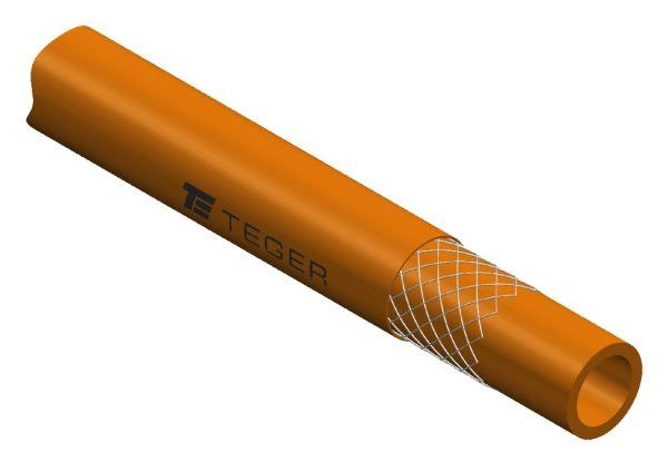 Wąż do środków ochrony roślin (do opryskiwaczy) zbrojony PVC 12.5X3 20bar TEGER 2