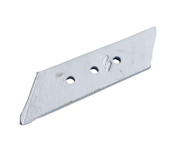 Dłuto nakładka lemiesza lewe trzyotworowe zastosowanie VIS/34 XL Unia Pług stal borowa WARYŃSKI 3