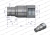 Szybkozłącze hydrauliczne suchoodcinające wtyczka G3/8"BSP gwint wewnętrzny ISO16028 Waryński 4