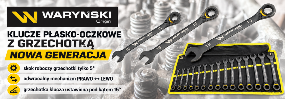 Klucze płasko-oczkowe Waryński