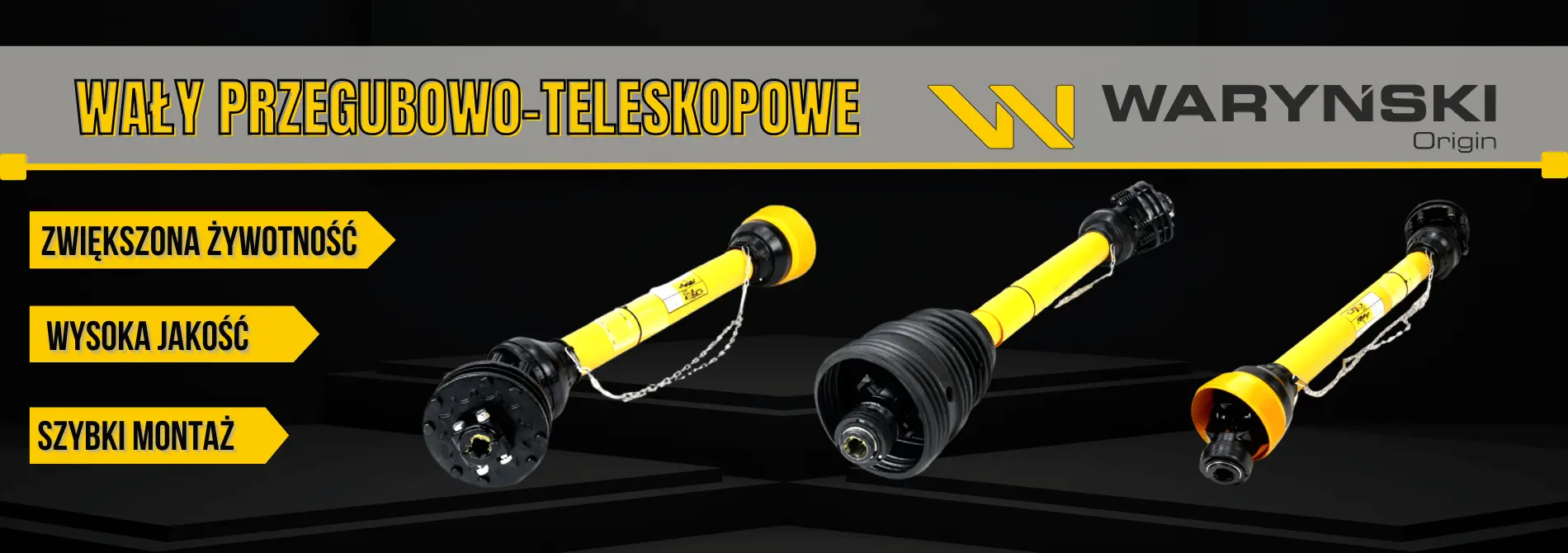 WAŁY PRZEGUBOWE WARYŃSKI