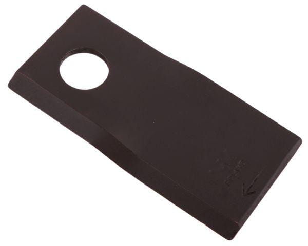 Nóż nożyk kosiarka prawy 107x50x4mm otwór 19 zastosowanie 13800032 JF-Stoll WARYŃSKI ( sprzedawane po 25 )