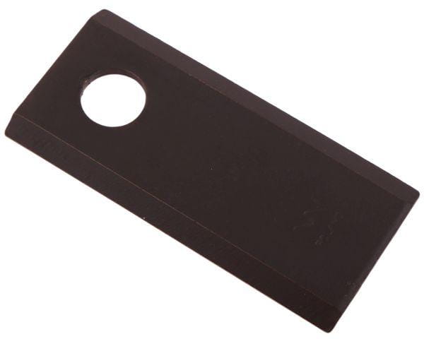 Nóż nożyk kosiarka 107X50X4mm otwór 18.25 zastosowanie XD 570 PZ Vicon Kverneland WARYŃSKI ( sprzedawane po 25 )