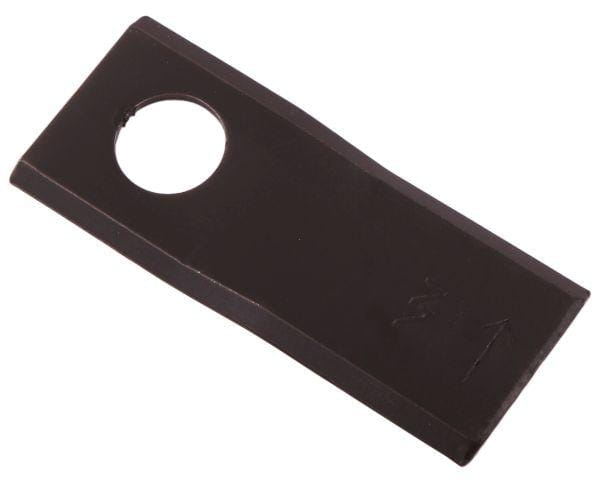 Nóż nożyk kosiarka lewy 96x40x3mm otwór 19 zastosowanie 16502727 Deutz Fahr Kverneland WARYŃSKI ( sprzedawane po 25 )