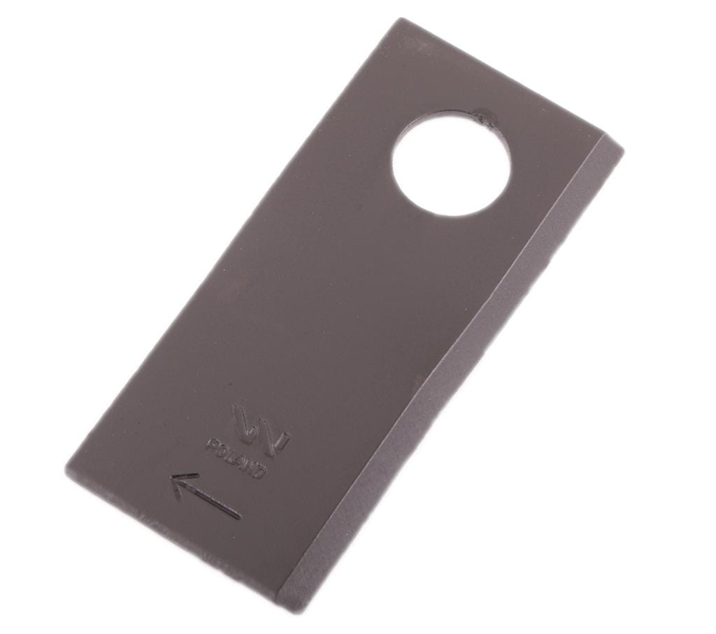 Nóż nożyk kosiarka prawy 108X50X3mm otwór 21 zastosowanie RF 108/3 Famarol WARYŃSKI ( sprzedawane po 25 )