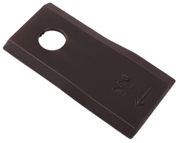 Nóż nożyk kosiarka prawy 95x45x3.5mm otwór 16.25 zastosowanie CC20501 New Holland WARYŃSKI ( sprzedawane po 25 )