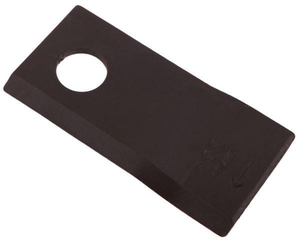 Nóż nożyk kosiarka prawy 102x48x4mm otwór 19 zastosowanie 140692 Fella WARYŃSKI ( sprzedawane po 25 )