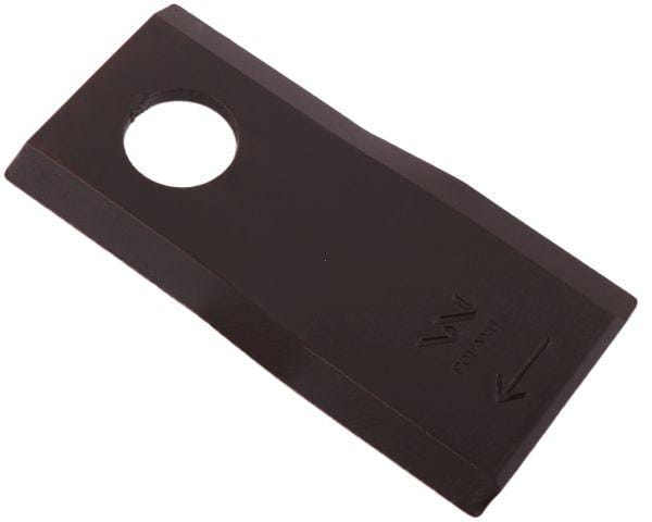 Nóż nożyk kosiarka prawy 105x48x4mm otwór 20 zastosowanie 6801420 Kuhn WARYŃSKI ( sprzedawane po 25 )