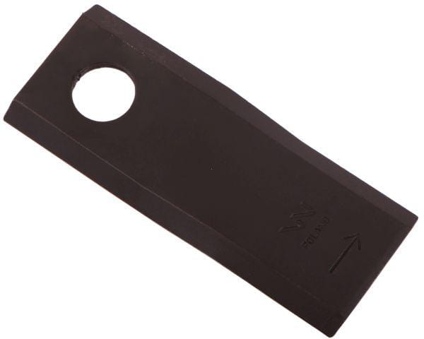 Nóż. nożyk kosiarka lewy 115x45x4mm otwór 18.25 zastosowanie 55906000 CC23499 Kuhn WARYŃSKI ( sprzedawane po 25 )