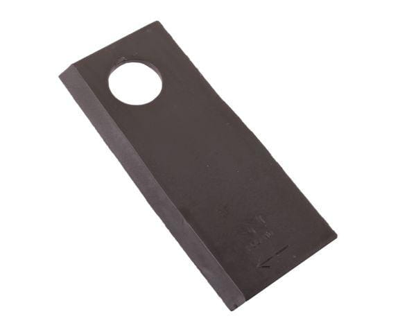 Nóż nożyk kosiarka prawy 120X50X4mm otwór 21 zastosowanie RF 120/4 Pronar WARYŃSKI ( sprzedawane po 25 )
