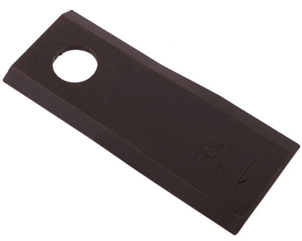 Nóż nożyk kosiarka prawy 115x45x4mm otwór 18.25 zastosowanie 55906100 CC23500 Kuhn WARYŃSKI ( sprzedawane po 25 )