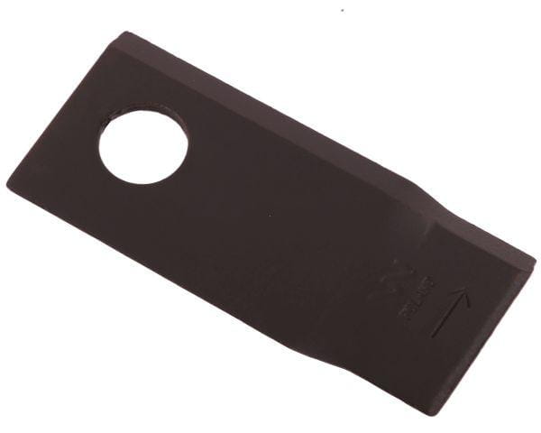 Nóż nożyk kosiarka lewy 106x48x4mm otwór 19 zastosowanie 570445 Niemeyer WARYŃSKI ( sprzedawane po 25 )