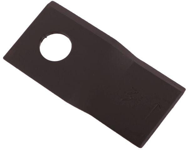 Nóż nożyk kosiarka lewy 100x48x3mm otwór 19 zastosowanie 570419 Niemeyer WARYŃSKI ( sprzedawane po 25 )