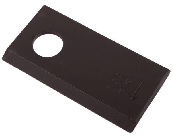 Nóż nożyk kosiarka prawy 96X48X4mm otwór 19 zastosowanie 16503460 Deutz-Fahr WARYŃSKI ( sprzedawane po 25 )