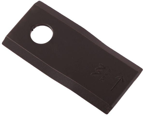 Nóż nożyk kosiarka lewy 95x45x3.5mm otwór 16.25 zastosowanie CC20500 New Holland WARYŃSKI ( sprzedawane po 25 )