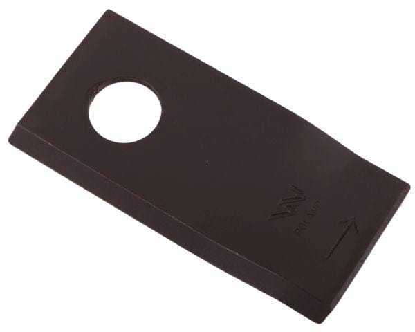 Nóż nożyk kosiarka lewy 96x48x3mm otwór 19 zastosowanie 434979 Pottinger WARYŃSKI ( sprzedawane po 25 )