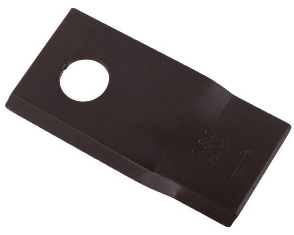 Nóż. nożyk kosiarka lewy 100x48x3mm otwór 19 zastosowanie 9041787 9527290 Claas WARYŃSKI ( sprzedawane po 25 )