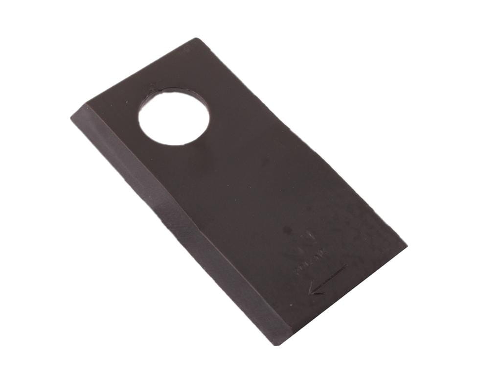 Nóż nożyk kosiarka prawy 100X50X4mm otwór 21 zastosowanie RS100 Samasz WARYŃSKI ( sprzedawane po 25 )