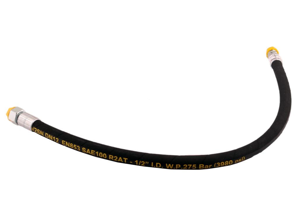 Przewód hydrauliczny 275 bar gwint M22x1.5 proste L-800mm DN12-2SN 7214/07-082/0 . 7214/07-083/0 Cyklop (AB-13-800; P11P21) 27.5MPa Waryński