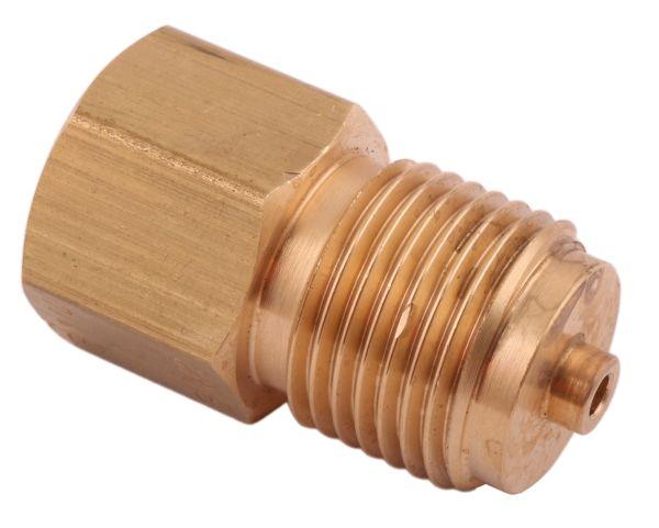 Złączka manometryczna gwint zewnętrzny G1/2" x gwint wewnętrzny G1/4" (mosiądz) POLMO