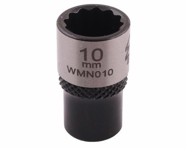 Nasadka dwunastokątna 1/4". 10 mm. CrV50BV30. DIN 3124. Waryński