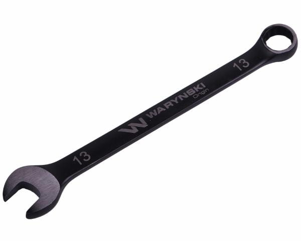 Klucz płasko-oczkowy 13 mm CrV standard ASME B107-2010 Waryński