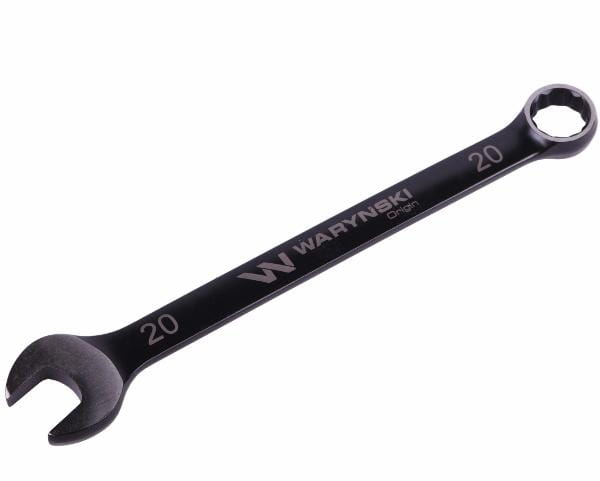 Klucz płasko-oczkowy 20 mm CrV standard ASME B107-2010 Waryński