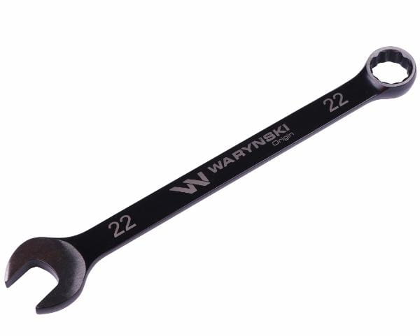 Klucz płasko-oczkowy 22 mm CrV standard ASME B107-2010 Waryński