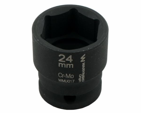 Nasadka udarowa sześciokątna 1/2" 24 mm CrMo DIN 3129 Waryński