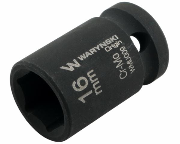 Nasadka udarowa sześciokątna 1/2" 16 mm CrMo DIN 3129 Waryński
