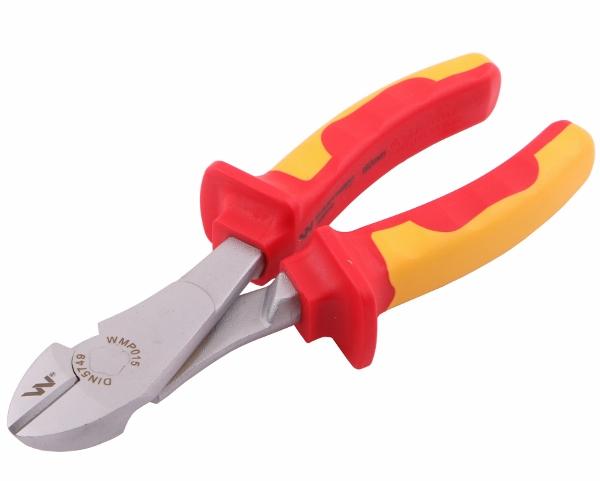 Szczypce izolowane boczne 180 mm VDE Waryński
