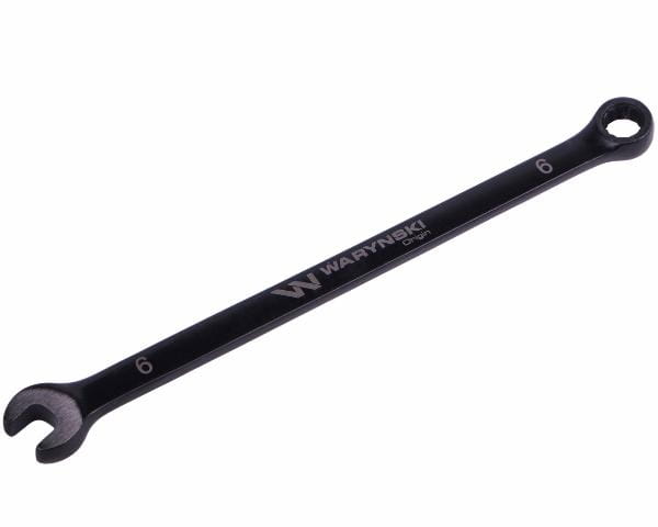Klucz płasko-oczkowy 6 mm CrV standard ASME B107-2010 Waryński