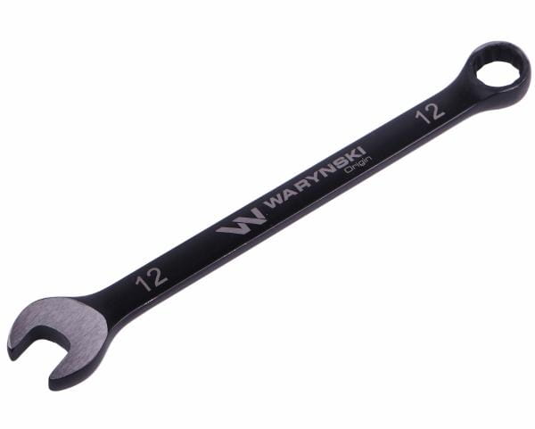 Klucz płasko-oczkowy 12 mm CrV standard ASME B107-2010 Waryński
