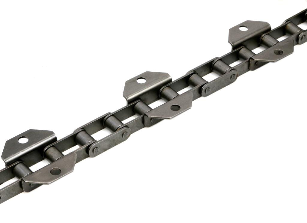 Łańcuch podajnika pochyłego 38.4R łapka K1 co 4 ogniwa 5m Waryński