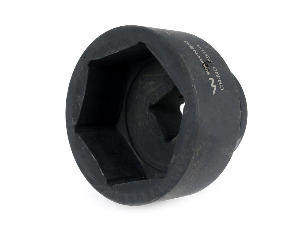 Nasadka udarowa 1" sześciokątna 75mm Waryński