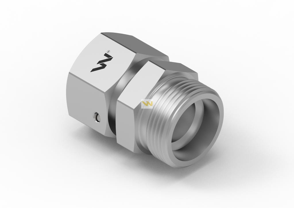 Złączka hydrauliczna calowa AB 3/8" BSP (XKOR) Waryński ( sprzedawane po 2 )